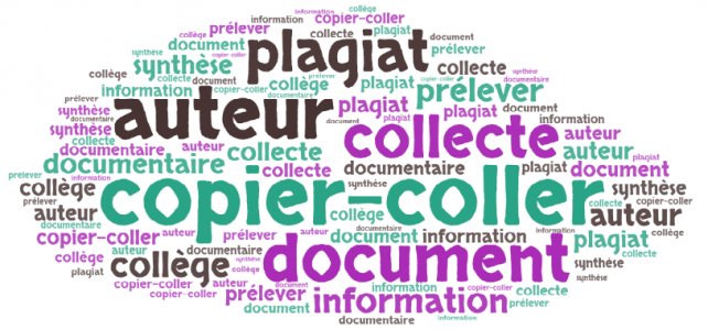 Les collégiens et le “copier-coller” Les collégiens et le “copier-coller”