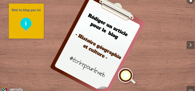 Allier Histoire-Géographie et Culture générale dans un blog Allier Histoire-Géographie et Culture générale dans un blog