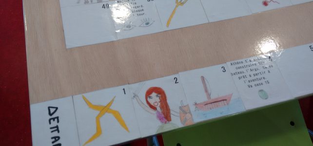 Création d’un jeu de l’oie mythologique Création d’un jeu de l’oie mythologique