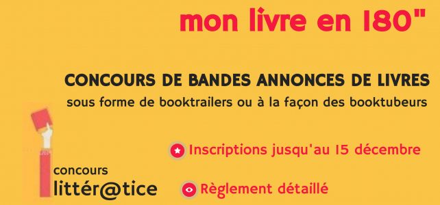 Mon livre en 180’’, édition 2020, inscription jusqu’au 15 décembre ! Mon livre en 180’’, édition 2020, inscription jusqu’au 15 décembre !