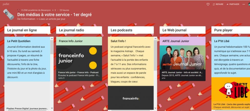 padlet 1er d – Prof & Doc – Site des document@listes de l'académie de ...